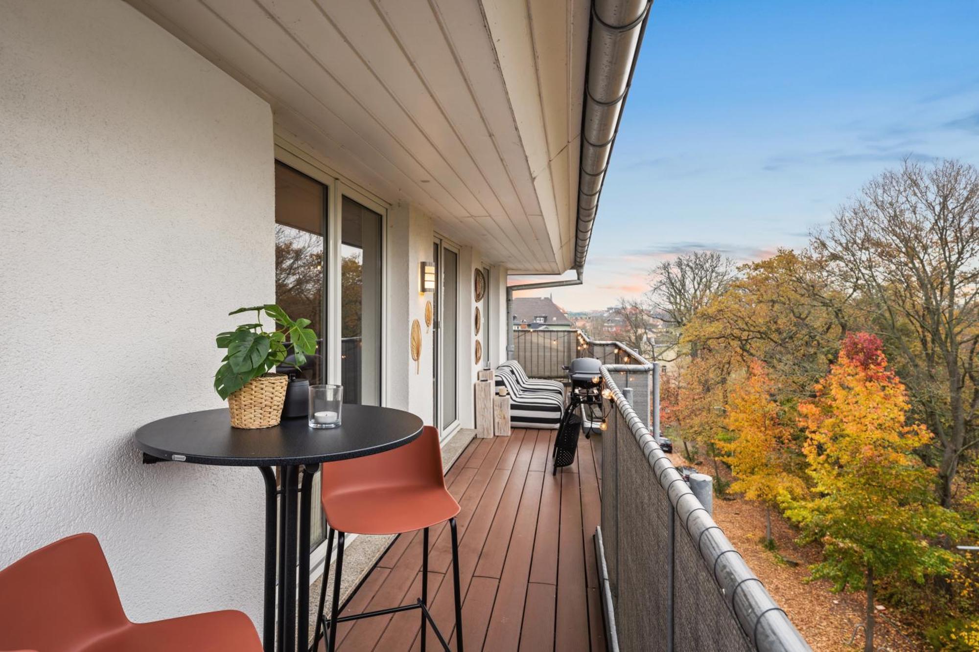 Edler Wohnraum Schwanenteich-Penthouse Mit Garage, Grill, Kaffeevollautomat, Klima, Lift & Terrasse Lejlighed Zwickau Eksteriør billede