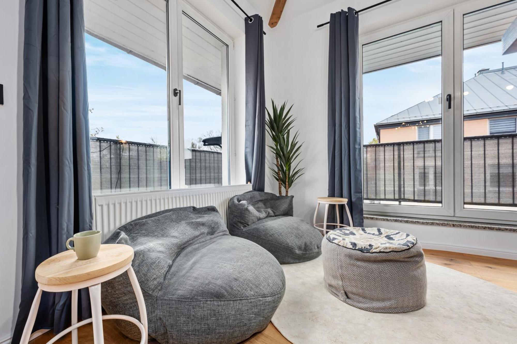 Edler Wohnraum Schwanenteich-Penthouse Mit Garage, Grill, Kaffeevollautomat, Klima, Lift & Terrasse Lejlighed Zwickau Eksteriør billede